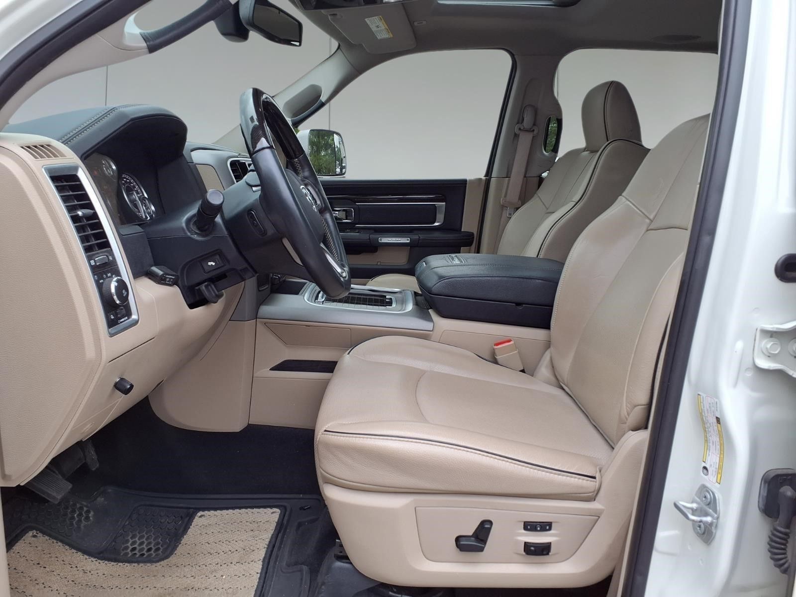 2018 Ram 2500 Laramie Longhorn White at Victoria Chrysler Dodge Jeep Ram