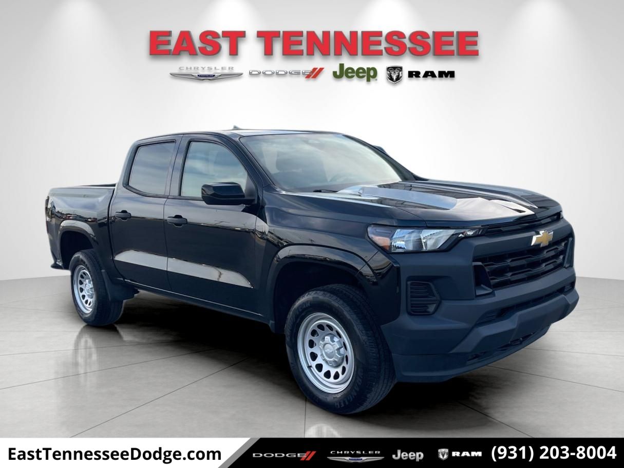 Black 2023 Chevrolet Colorado Pickup Truck Four-Wheel Drive 8-Speed Automatic