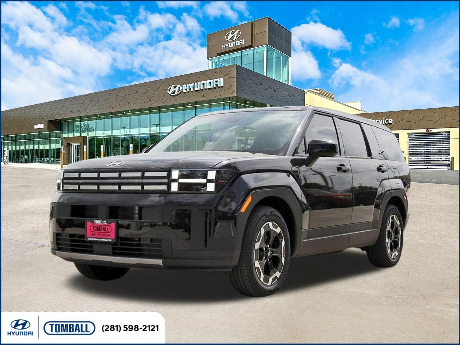 Phantom Black 2026 Hyundai Santa Fe SUV / Crossover Front-Wheel Drive 8-Speed Automatic