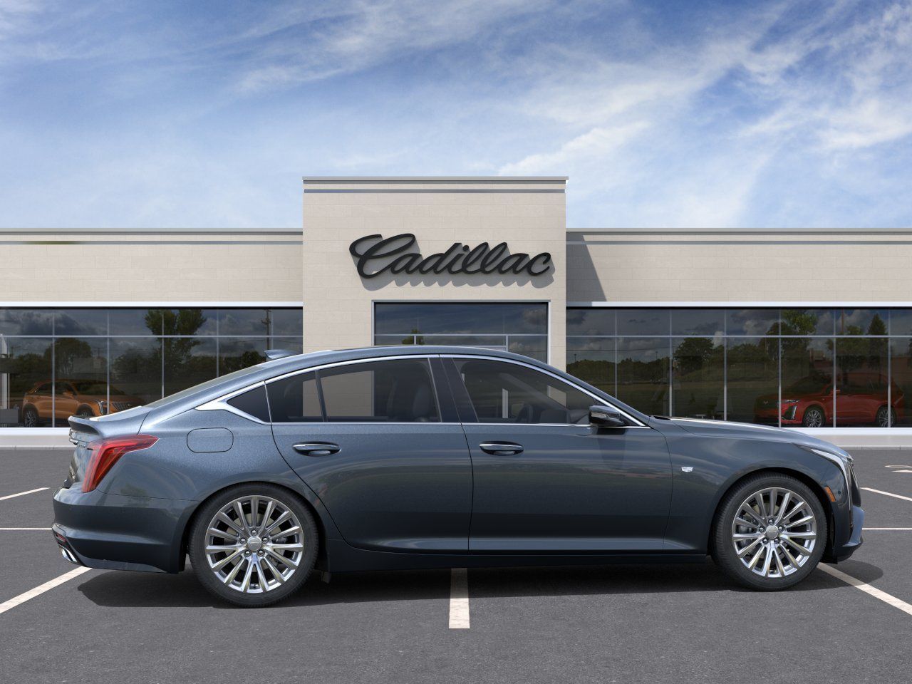 2026 Cadillac CT5 Premium Luxury Black at Ross Downing Buick GMC