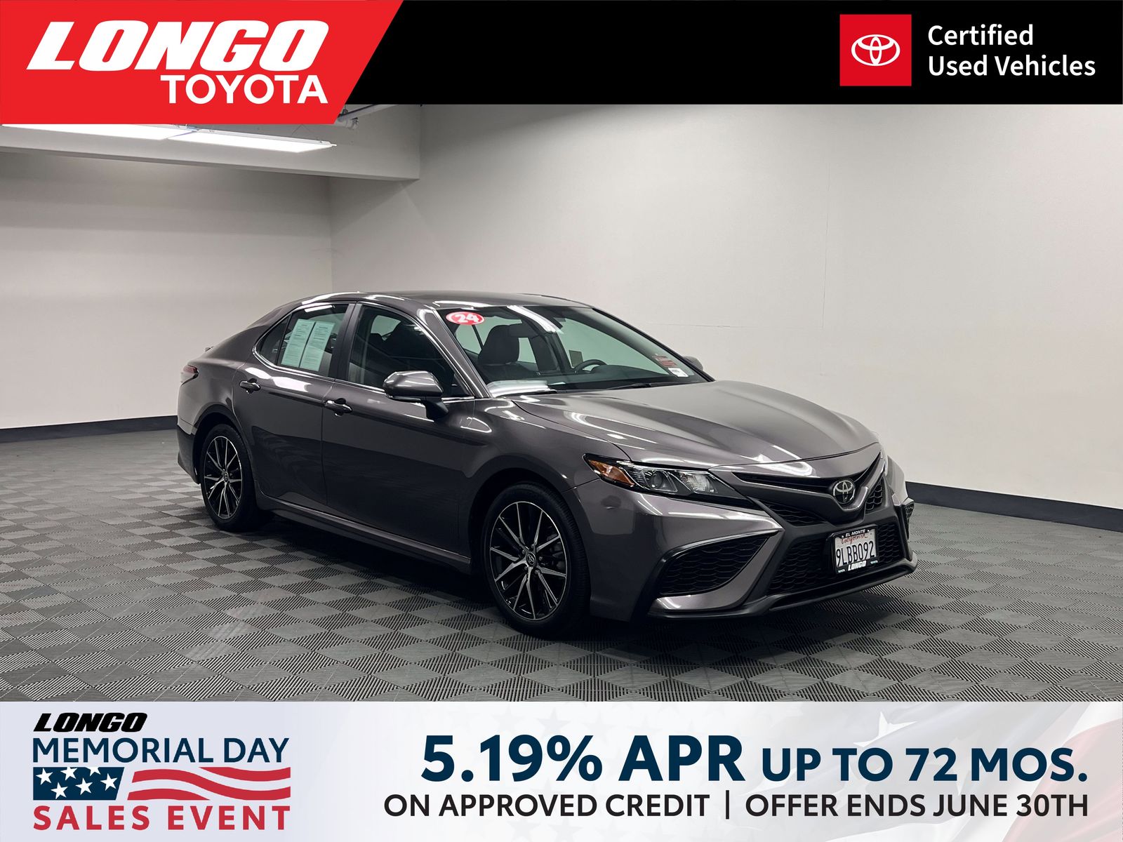 used 2024 Toyota Camry car, priced at $27,188