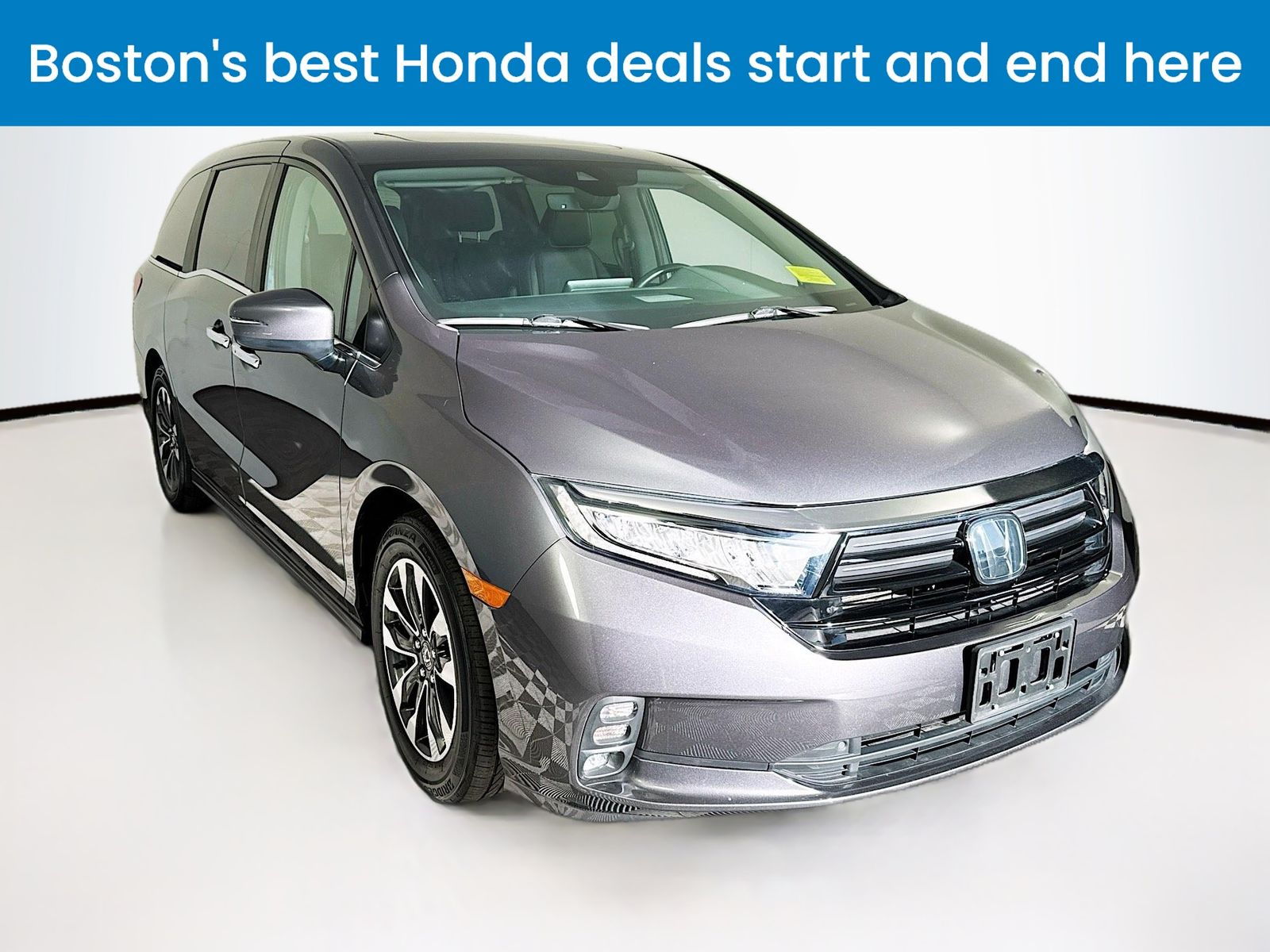 2024 Honda Odyssey Gris (Modern Steel Metallic) Minivan Tracción delantera Automática