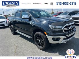 Black 2019 Ford Ranger Pickup Truck Four-Wheel Drive Automatic