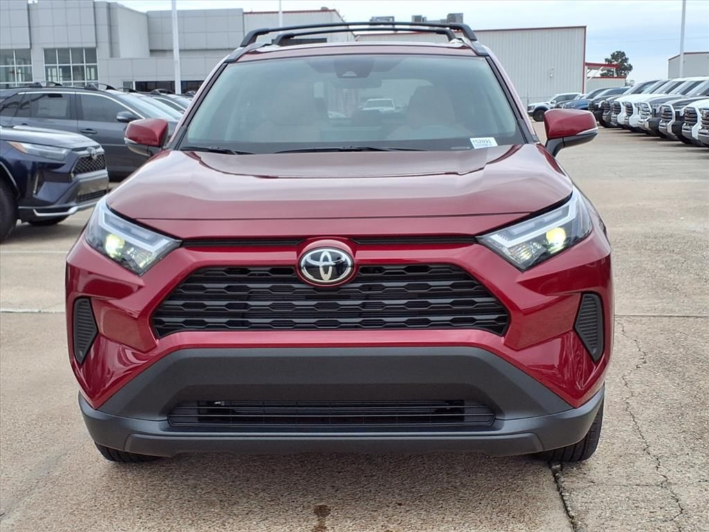 2025 Toyota RAV4 XLE Red at Toyota of Victoria