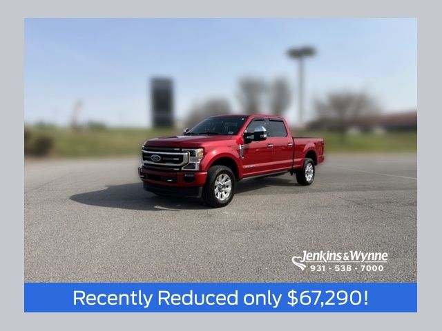 Rapid Red Metallic Tinted Clearcoat 2021 Ford F-350 Super Duty Pickup Truck Four-Wheel Drive Automatic