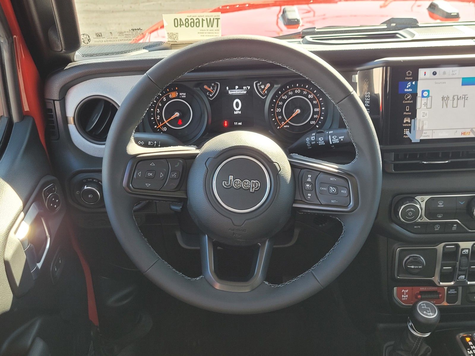 New 2026 Red Jeep Willys image 9