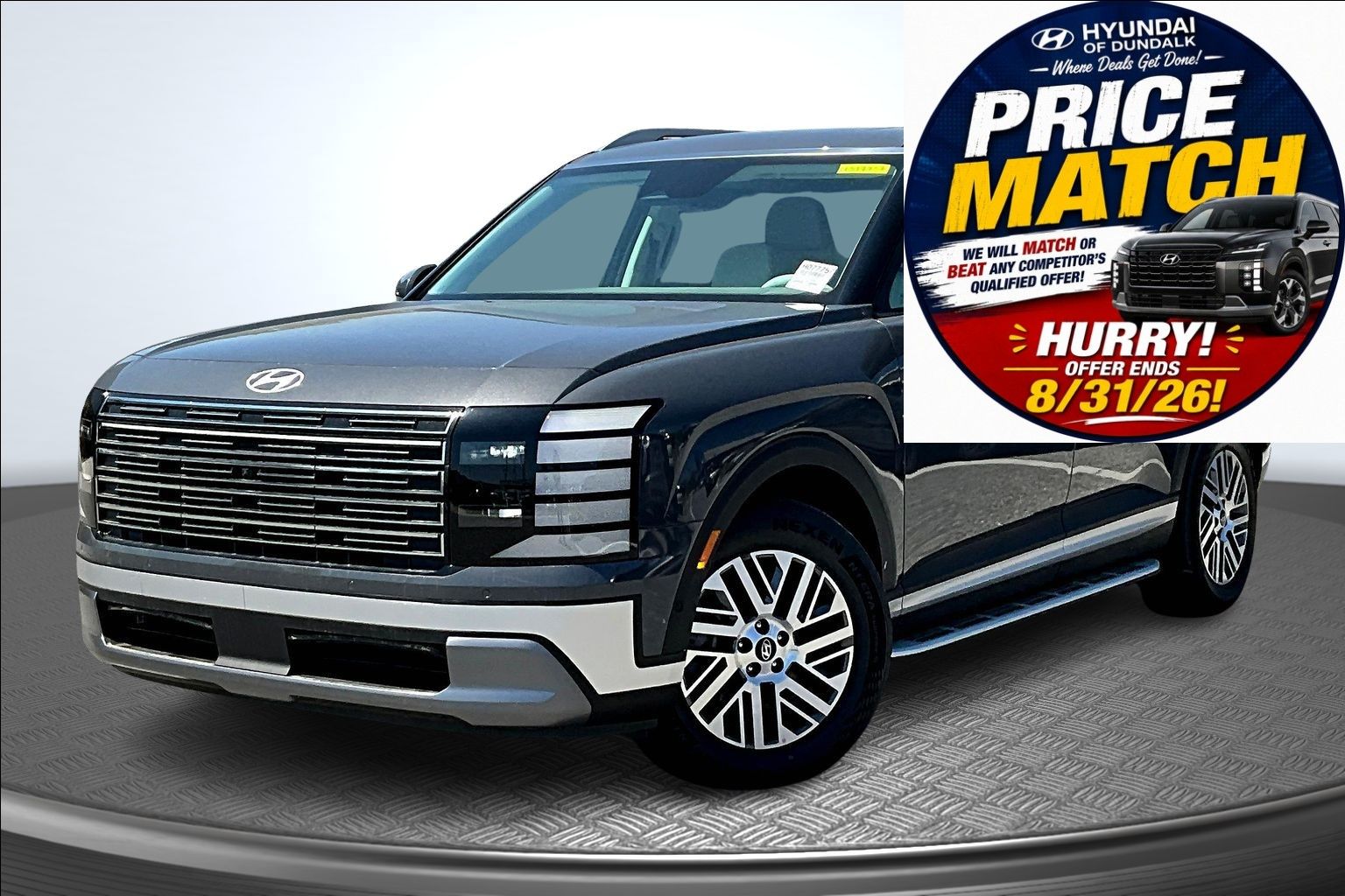 Ecotronic Gray Pearl 2026 Hyundai Palisade SUV / Crossover All-Wheel Drive 8-Speed Automatic