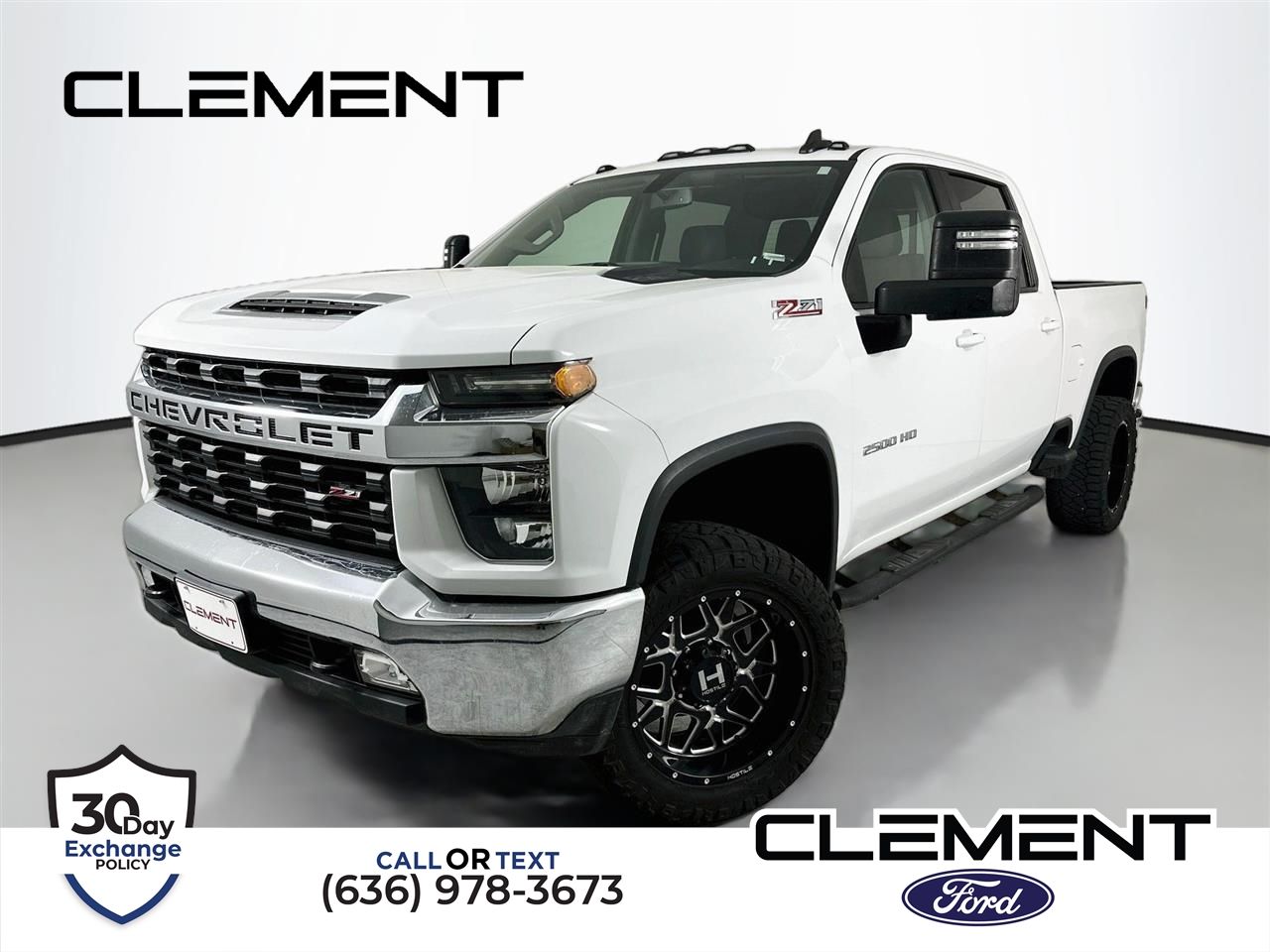 Summit White 2022 Chevrolet Silverado 2500HD Pickup Truck Four-Wheel Drive 6-Speed Automatic