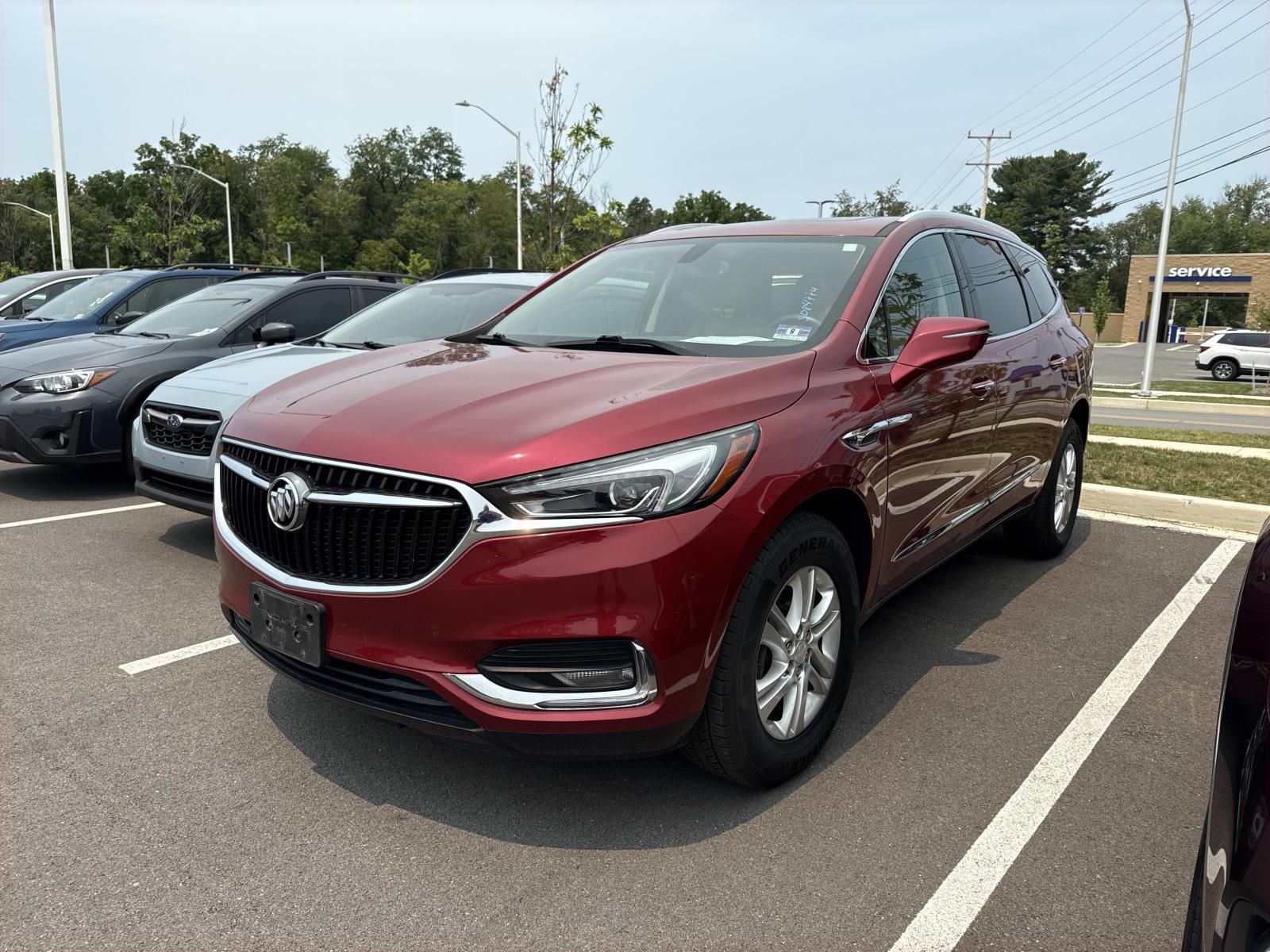 Red Quartz Tintcoat 2019 Buick Enclave SUV / Crossover Four-Wheel Drive 9-Speed Automatic