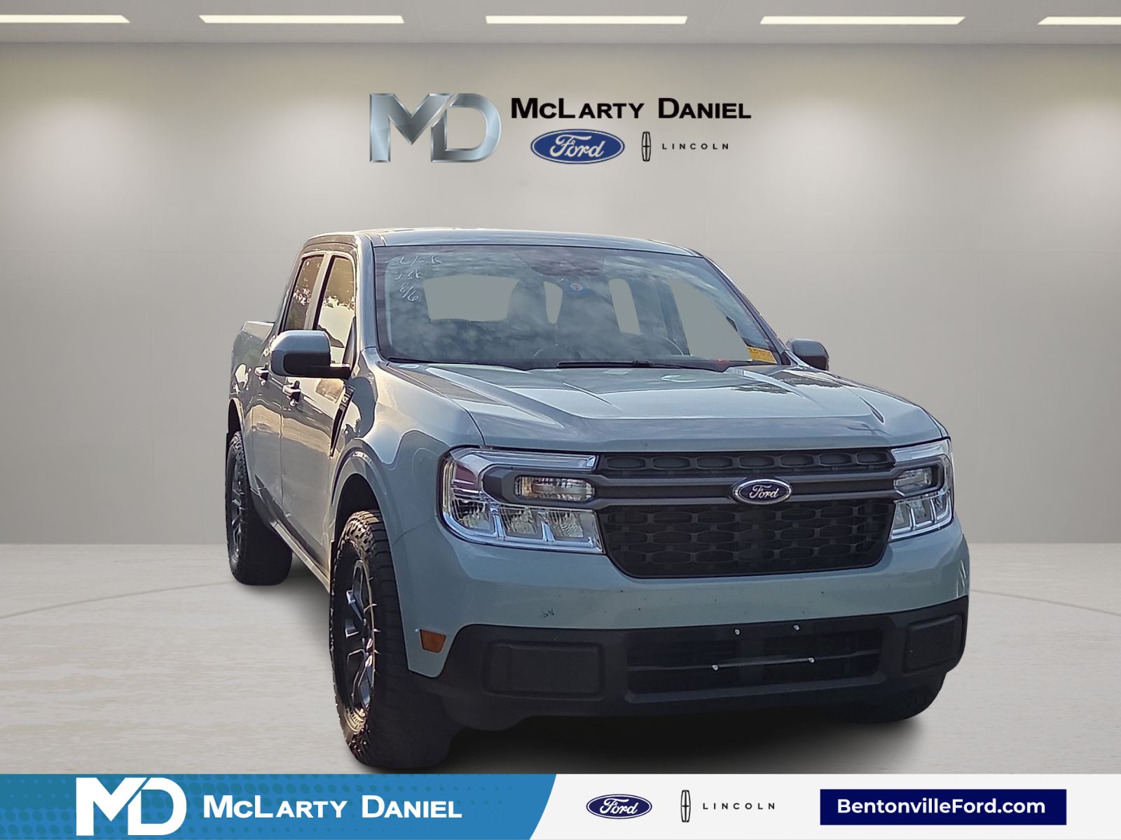 Cactus Gray 2023 Ford Maverick Pickup Truck Front-Wheel Drive Continuously Variable Transmission