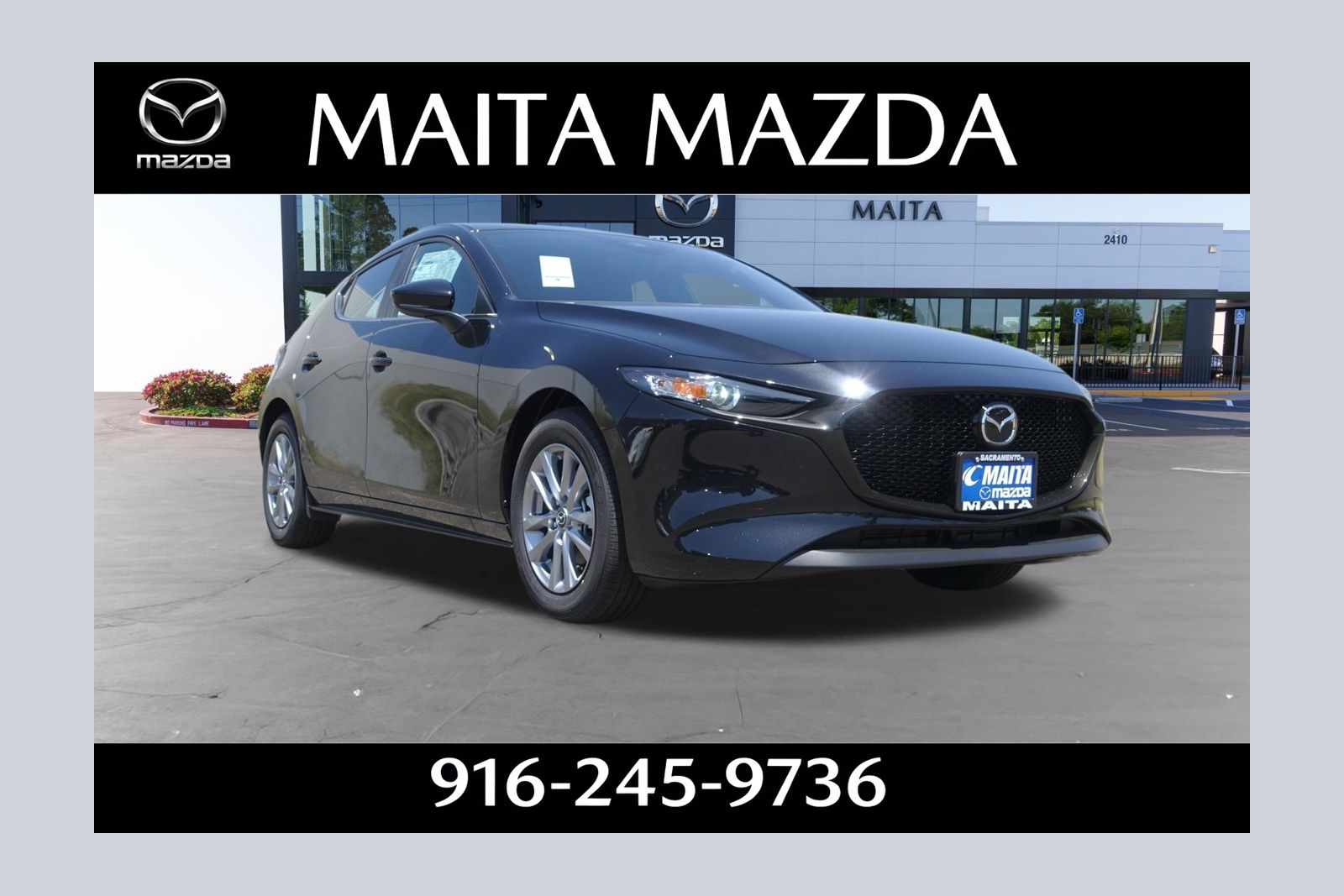 Jet Black Mica 2026 Mazda MAZDA3 2.5 S Hatchback FWD Hatchback Front-Wheel Drive 6-Speed Automatic