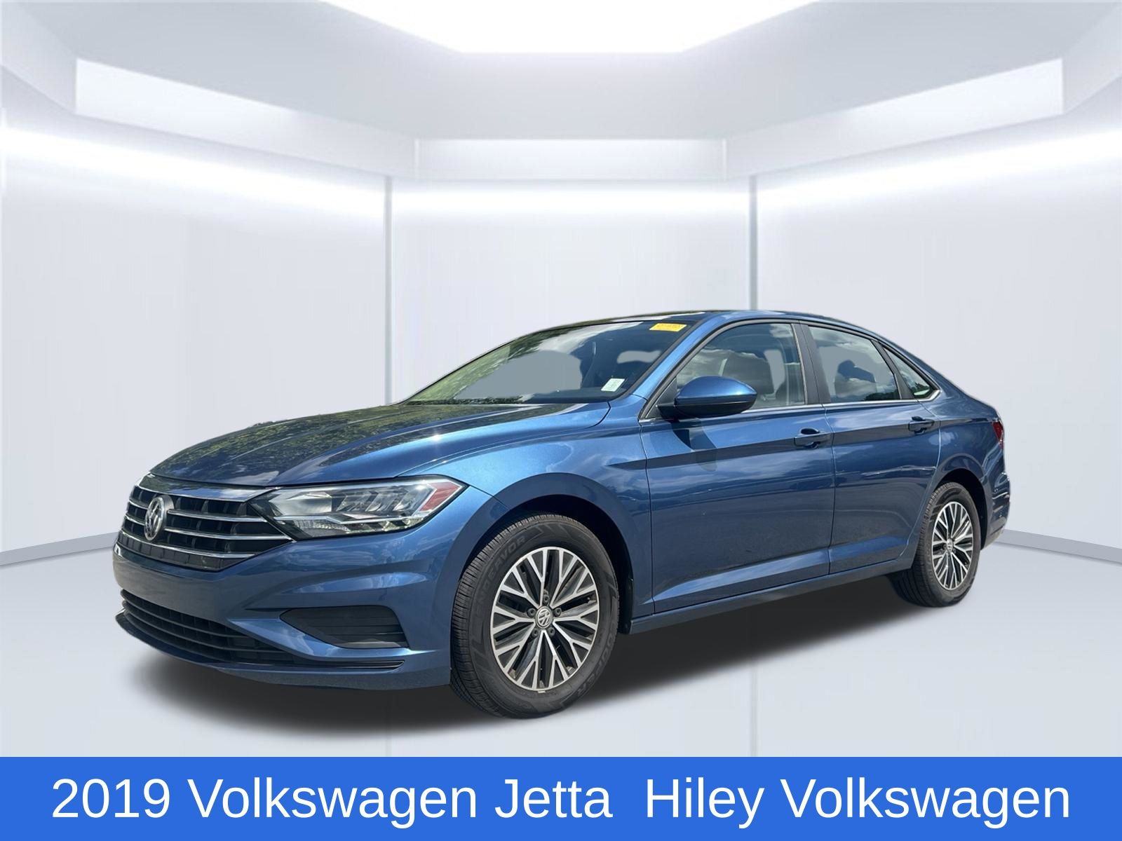 Blue Silk Metallic 2019 Volkswagen Jetta Sedan Front-Wheel Drive 8-Speed Automatic