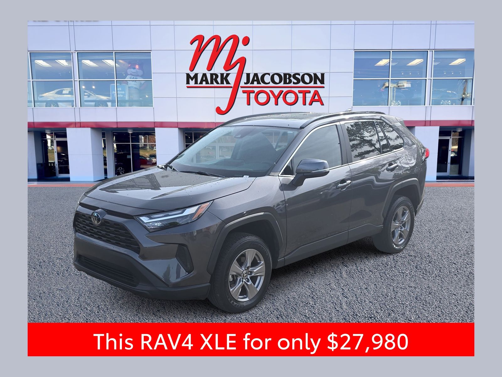 Magnetic Gray Metallic 2024 Toyota RAV4 XLE FWD SUV / Crossover Front-Wheel Drive 8-Speed Automatic