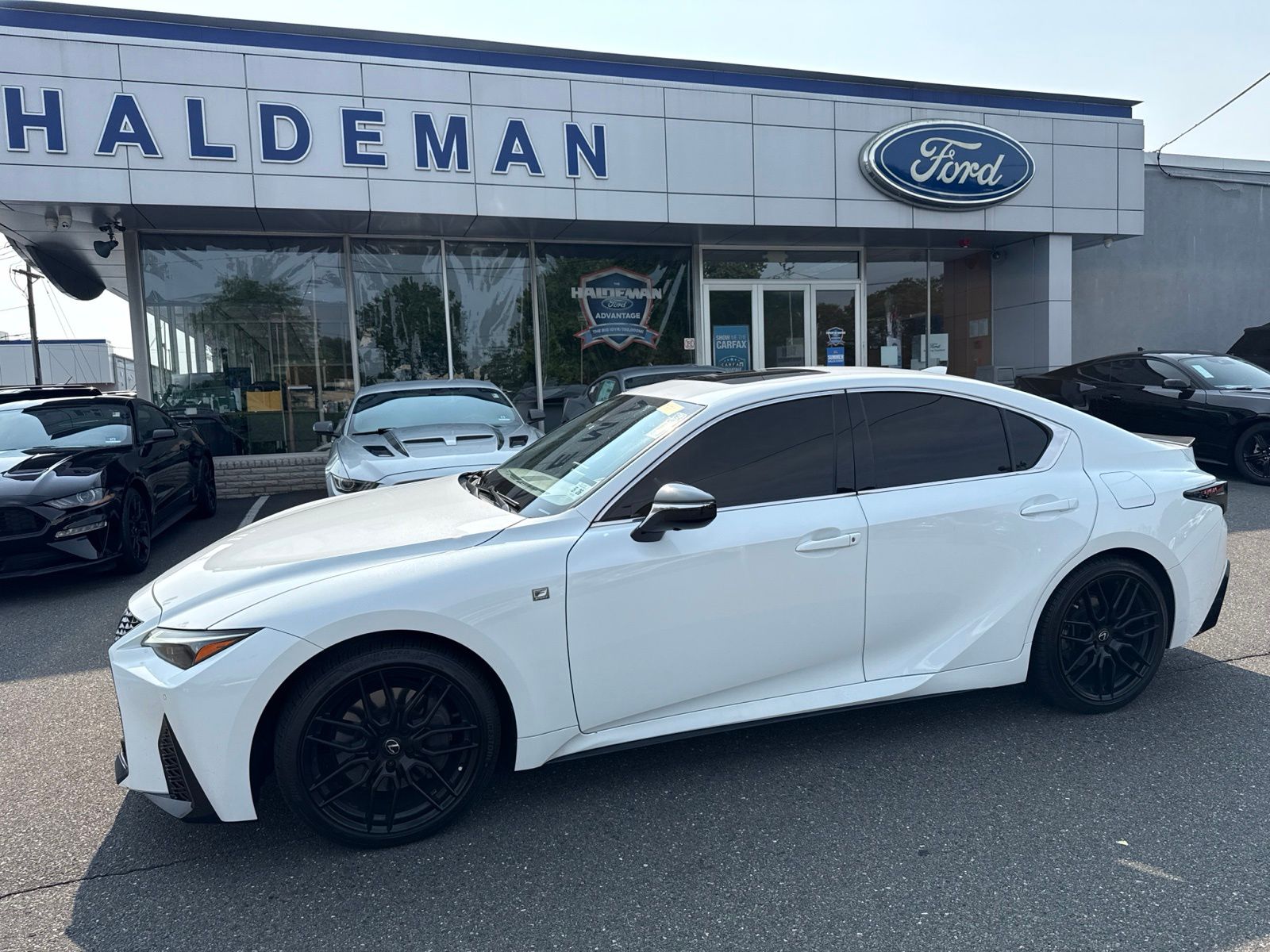 Ultra White 2021 Lexus IS Sedan All-Wheel Drive 6-Speed Automatic
