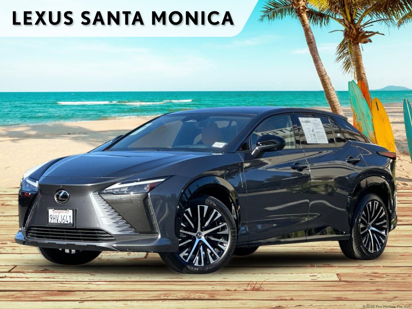 Cloudburst Gray 2023 Lexus RZ 450e Luxury AWD SUV / Crossover All-Wheel Drive Automatic