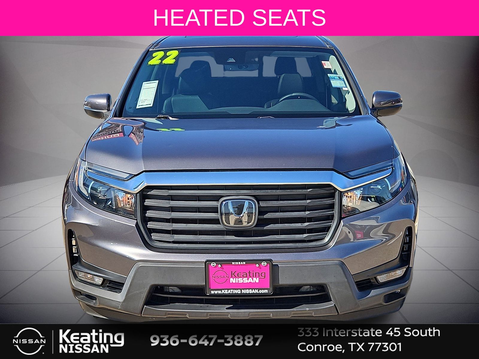 2022 Honda Ridgeline RTL Gray at AutoSavvy Houston Southwest