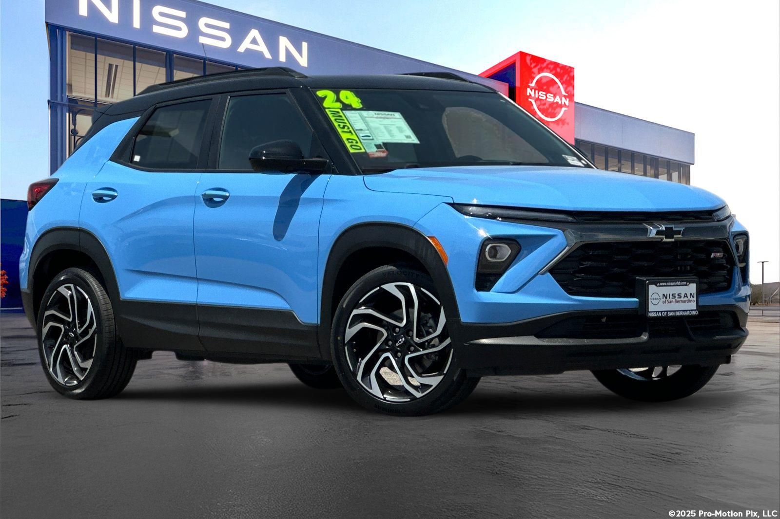 Blue 2024 Chevrolet Trailblazer SUV / Crossover Front-Wheel Drive Continuously Variable Transmission