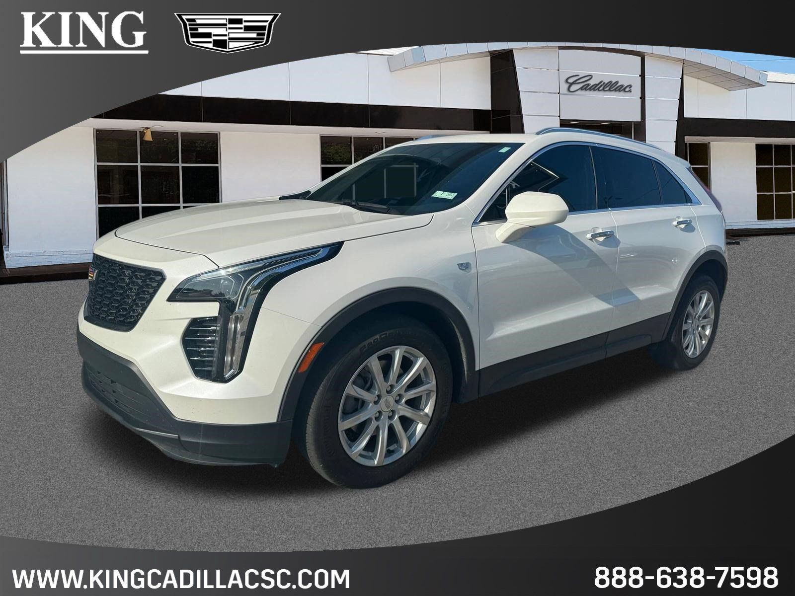 Crystal White 2022 Cadillac XT4 SUV / Crossover Front-Wheel Drive 9-Speed Automatic
