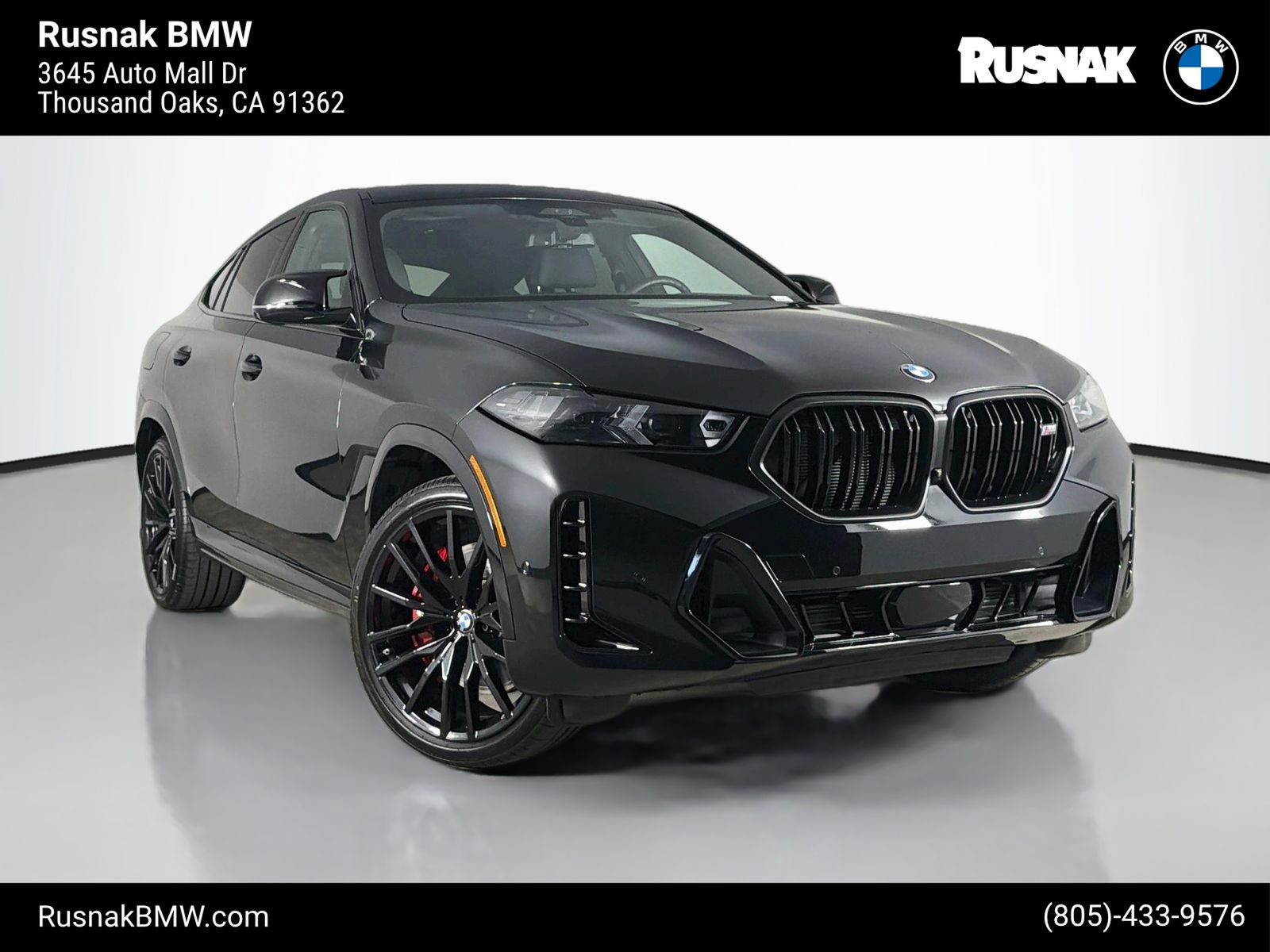 Black Sapphire Metallic 2027 BMW X6 SUV / Crossover All-Wheel Drive 8-Speed Automatic