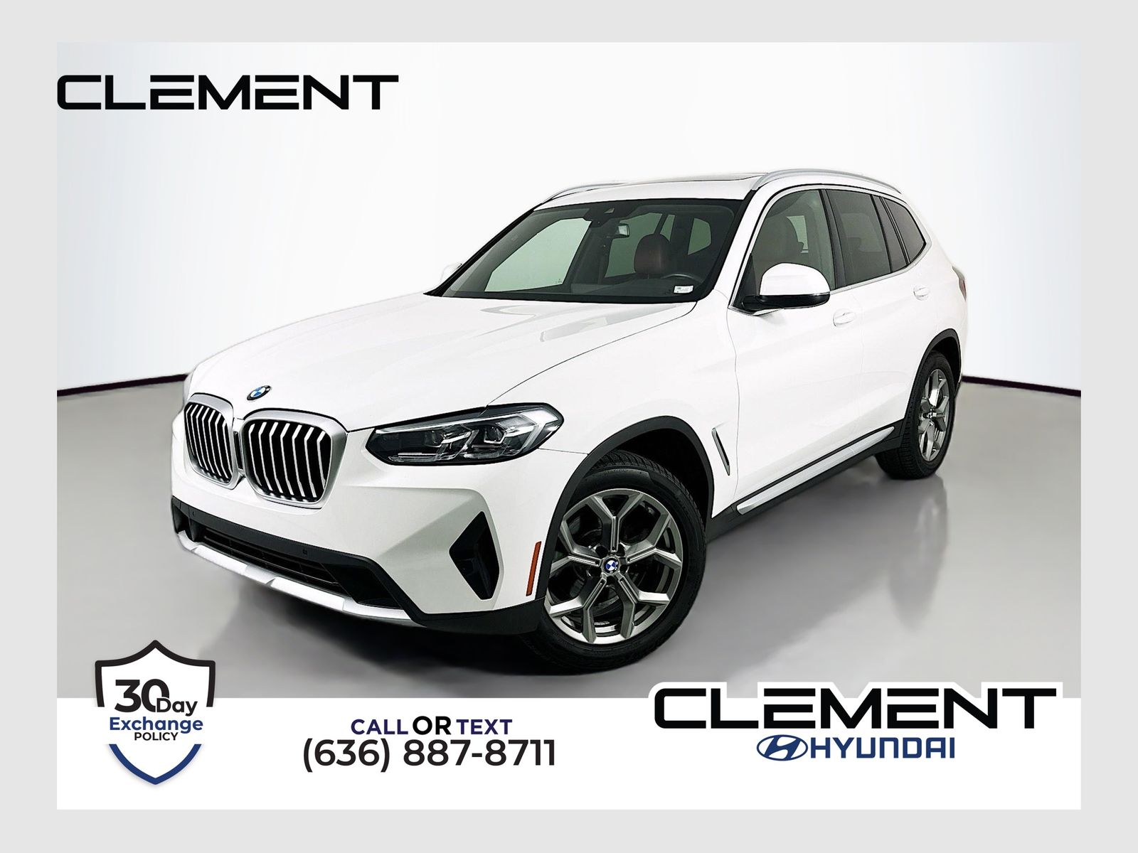 Alpine White 2023 BMW X3 xDrive30i AWD SUV / Crossover All-Wheel Drive 8-Speed Automatic
