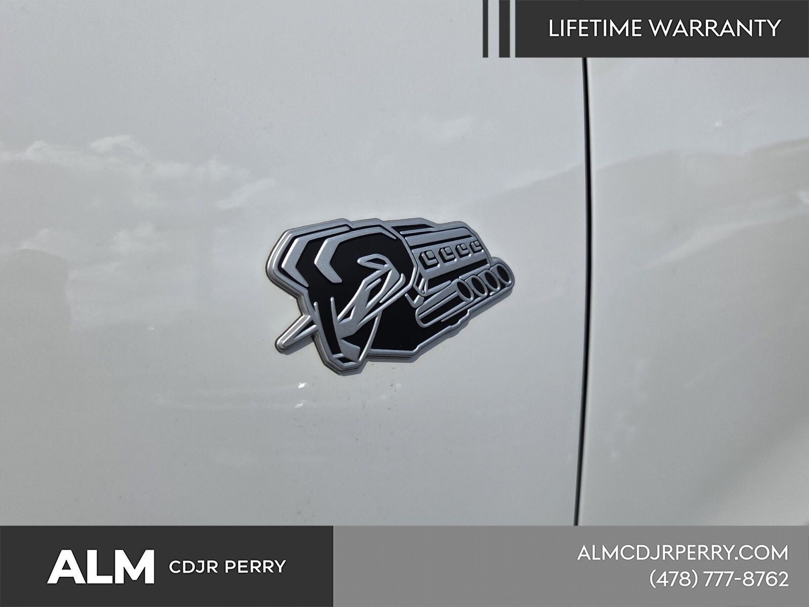New 2026 Bright White Clearcoat RAM Limited image 7