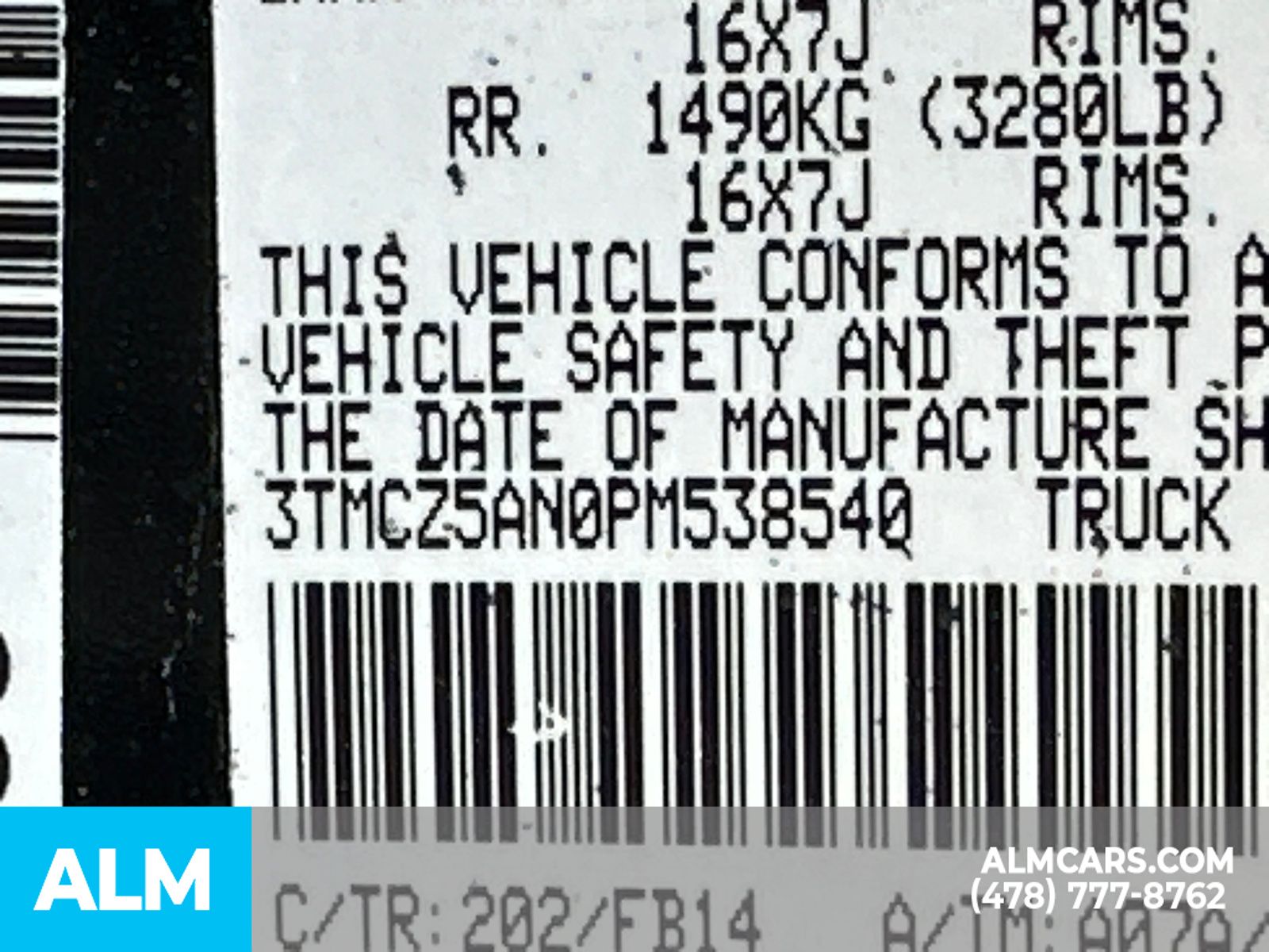 Used 2023 Black Toyota SR image 35