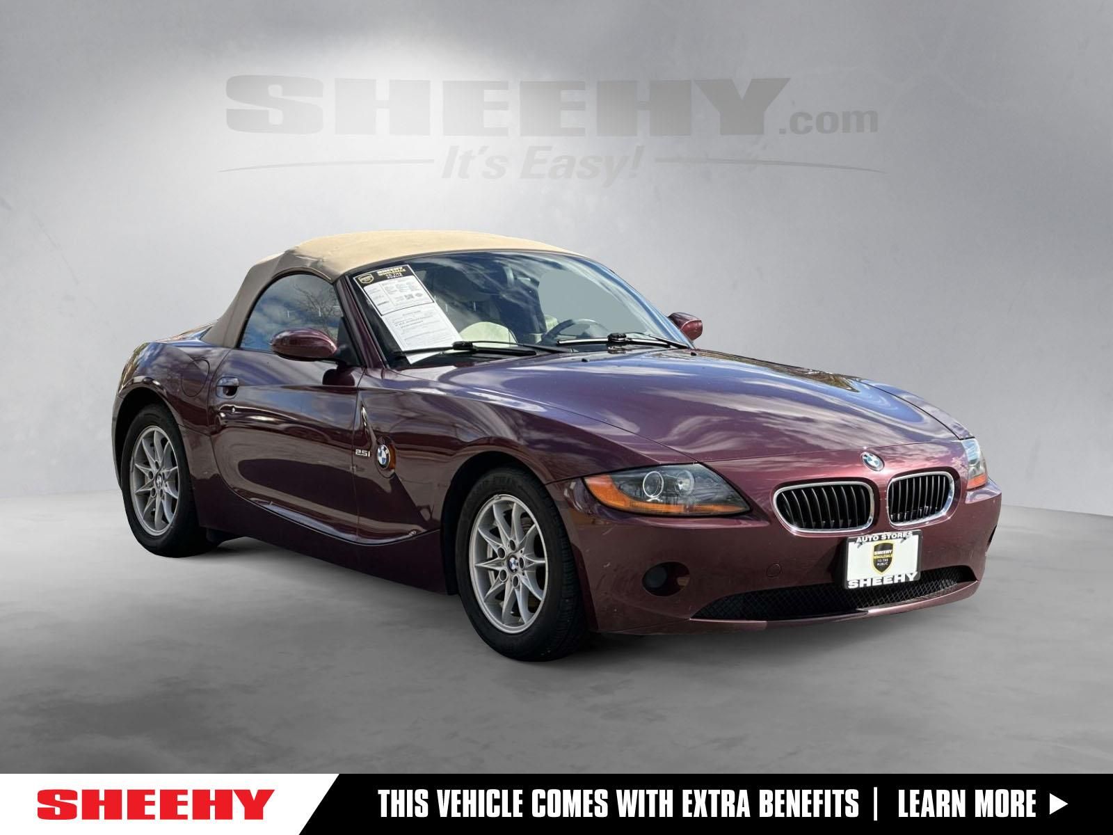 2003 BMW Z4 2.5i Roadster RWD