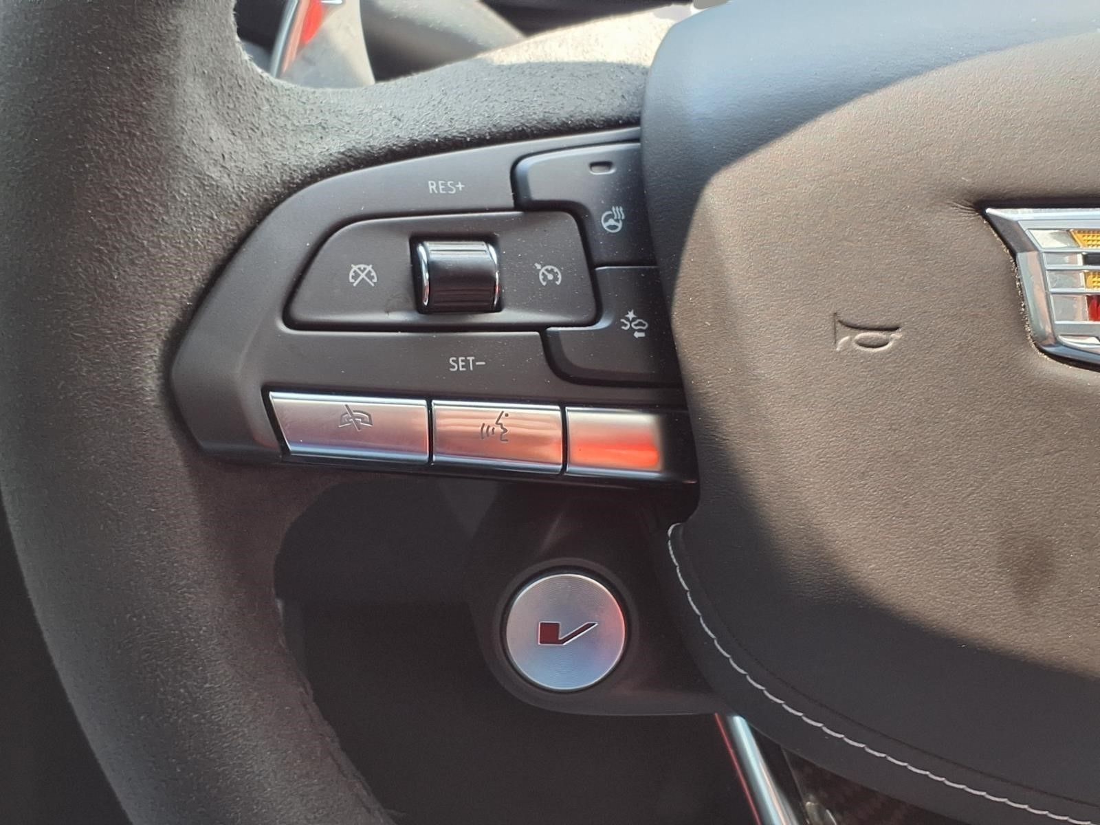 2023 Cadillac CT4 V-Series White at DeMontrond Automotive Group