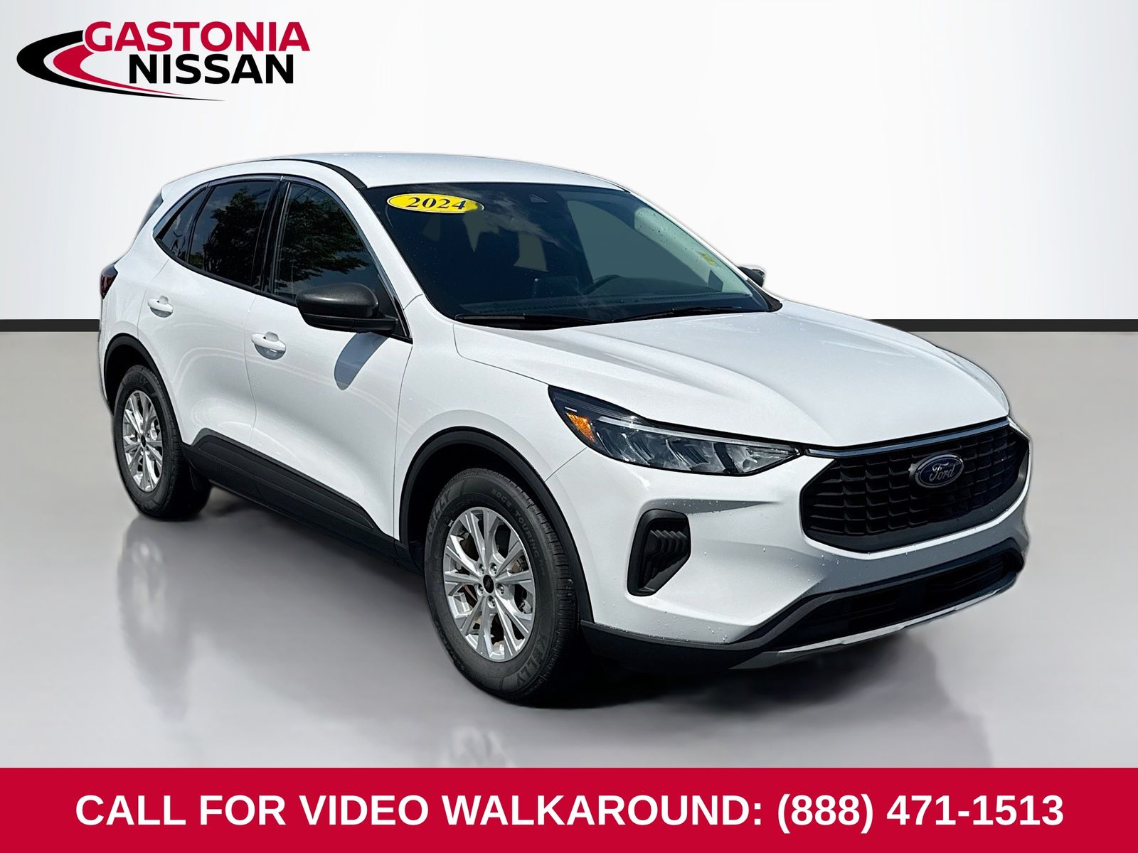 Oxford White 2024 Ford Escape SUV / Crossover Front-Wheel Drive 8-Speed Automatic