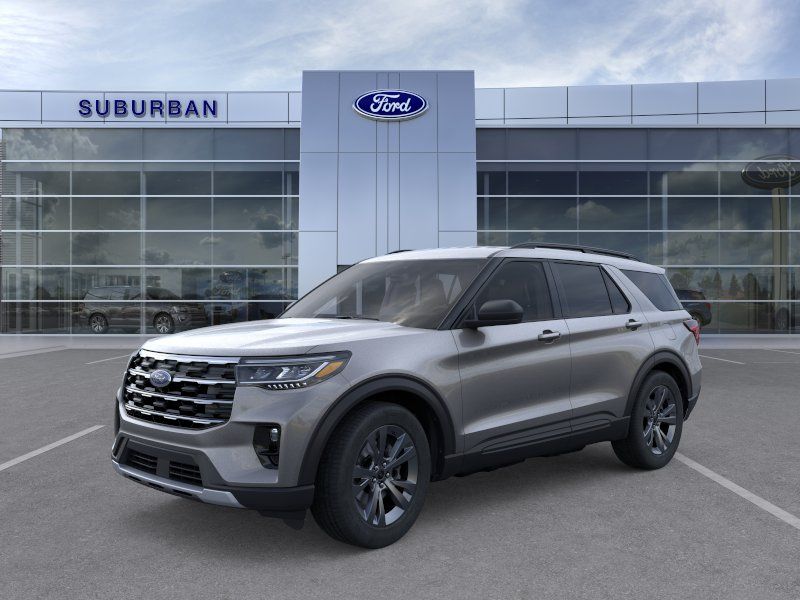 Carbonized Gray Metallic 2026 Ford Explorer SUV / Crossover All-Wheel Drive Automatic