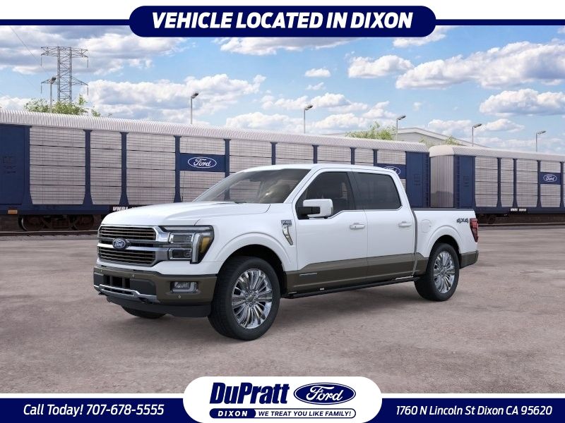 Star White Metallic Tri-Coat 2026 Ford F-150 Pickup Truck Four-Wheel Drive Automatic