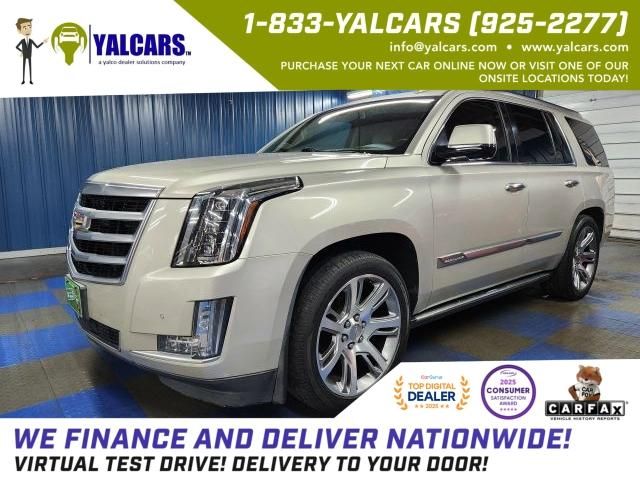 Silver Coast Metallic 2015 Cadillac Escalade Premium RWD SUV / Crossover Rear-Wheel Drive 8-Speed Automatic