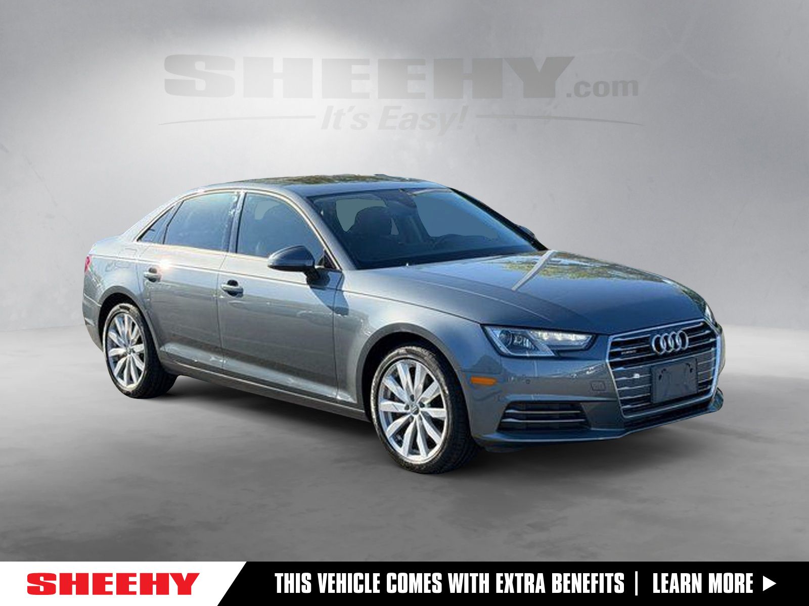 Monsoon Gray Metallic 2017 Audi A4 Sedan All-Wheel Drive 7-Speed Automatic