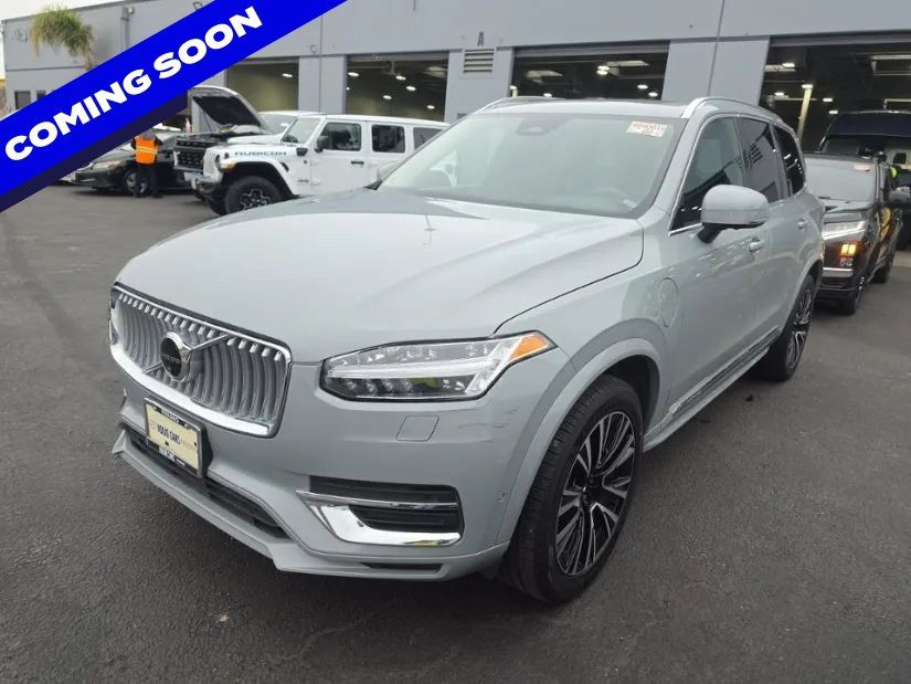 Gray 2024 Volvo XC90 SUV / Crossover All-Wheel Drive Automatic