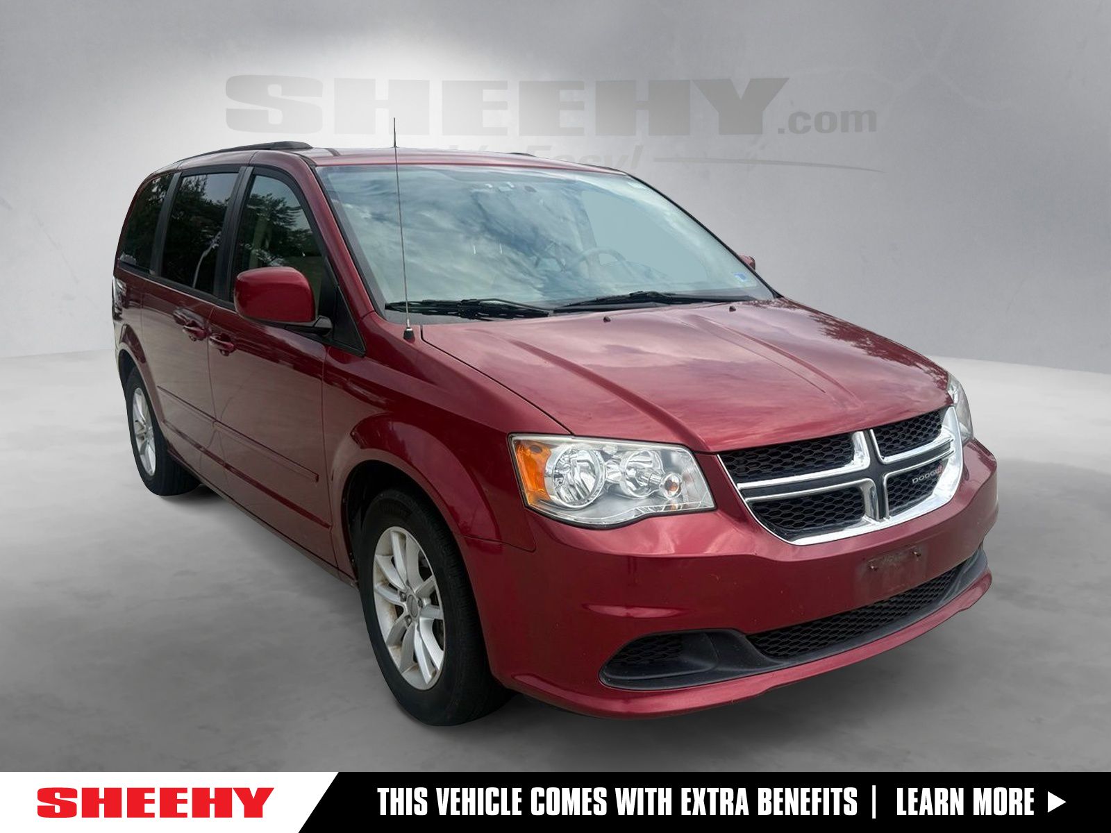 Deep Cherry Red Crystal 2015 Dodge Grand Caravan Minivan Front-Wheel Drive 6-Speed Automatic