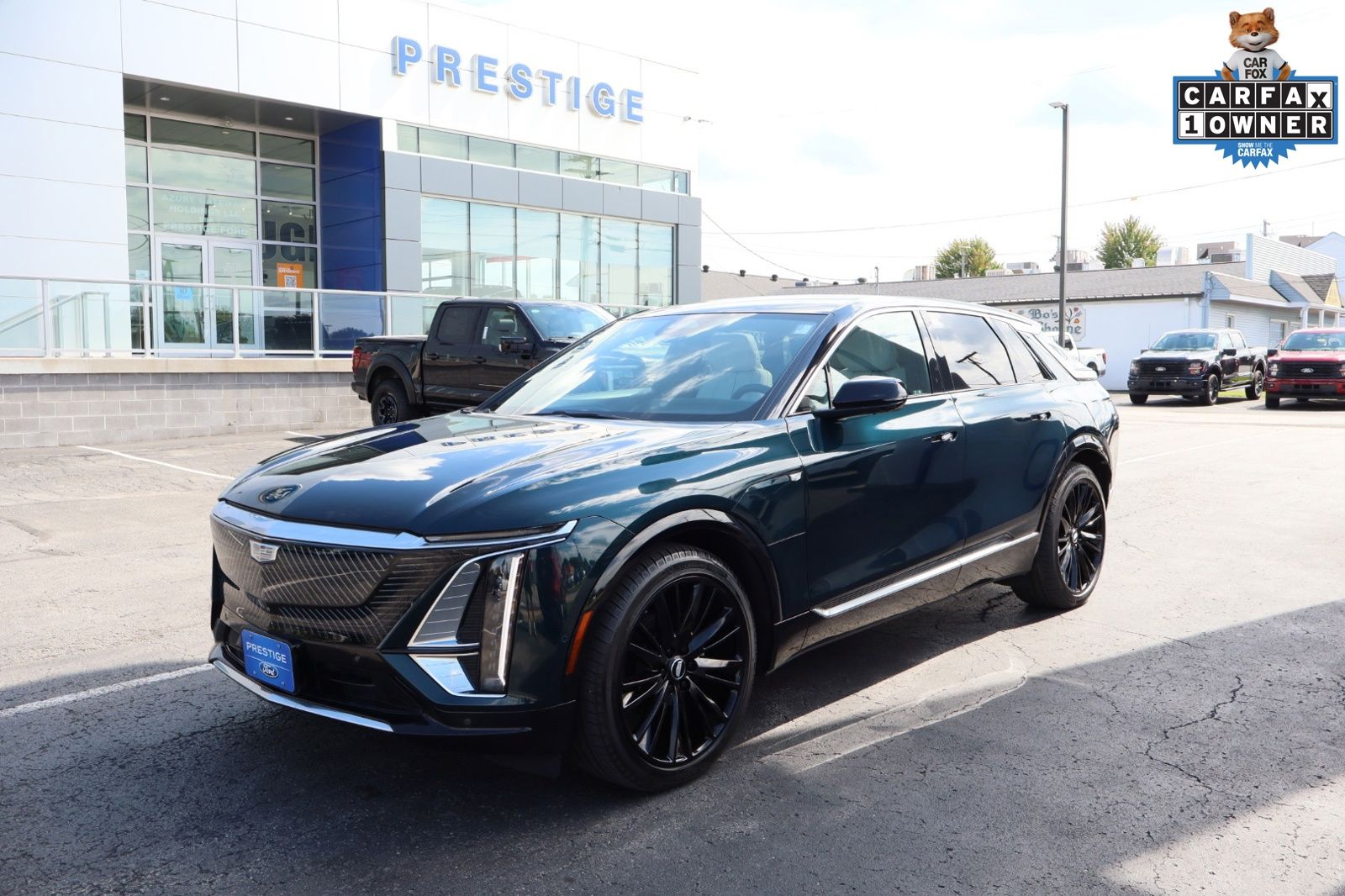 Emerald Lake Metallic 2024 Cadillac LYRIQ SUV / Crossover All-Wheel Drive 1-Speed Automatic
