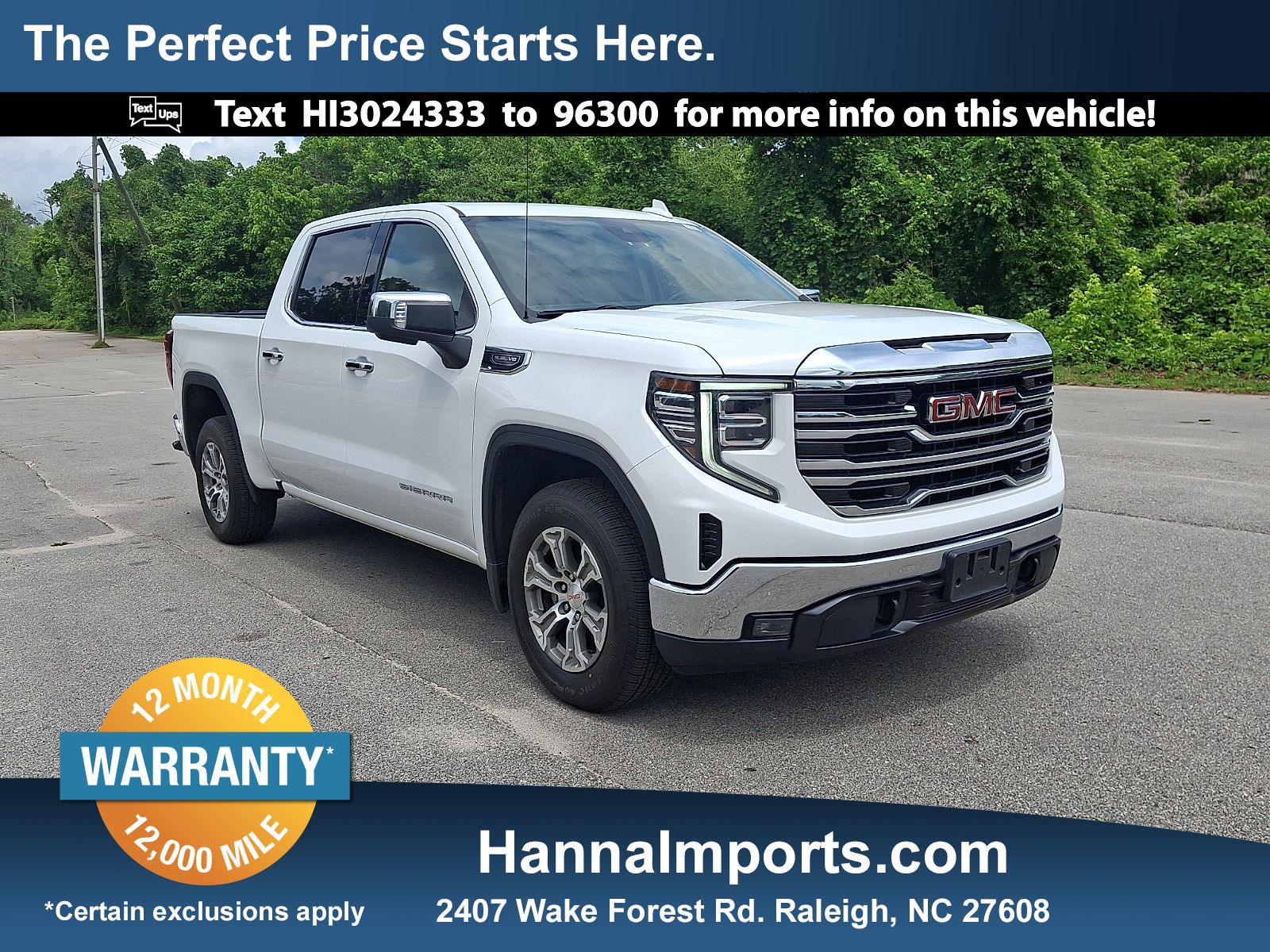  2025 GMC Sierra 1500 SLT Crew Cab RWD   