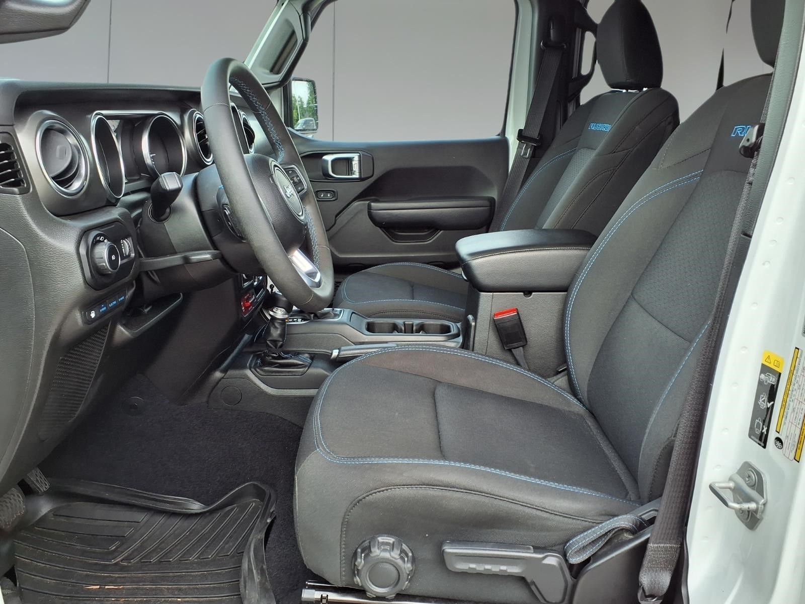 2023 Jeep Wrangler Rubicon 4xe White at DeMontrond Gulf Freeway