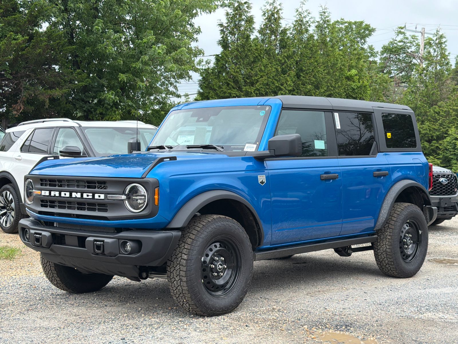 Blue 2026 Ford Bronco SUV / Crossover Four-Wheel Drive