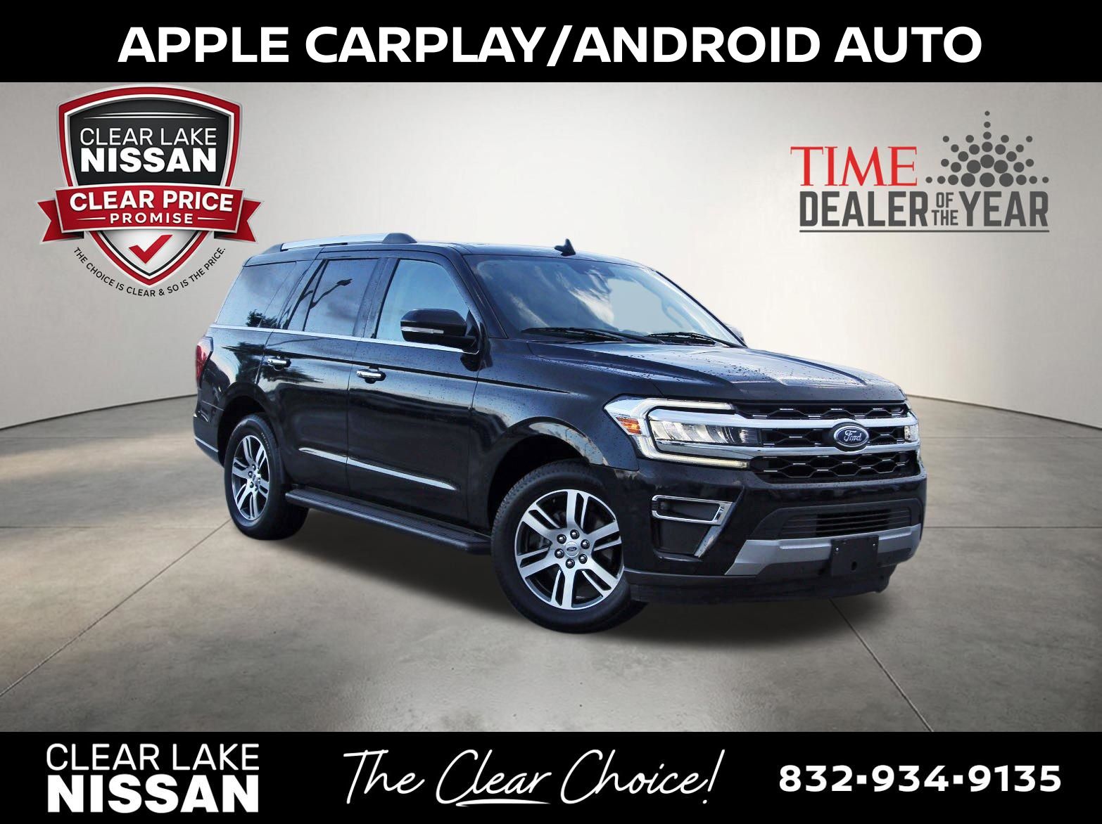 Black Metallic 2024 Ford Expedition SUV / Crossover 4X2 Automatic