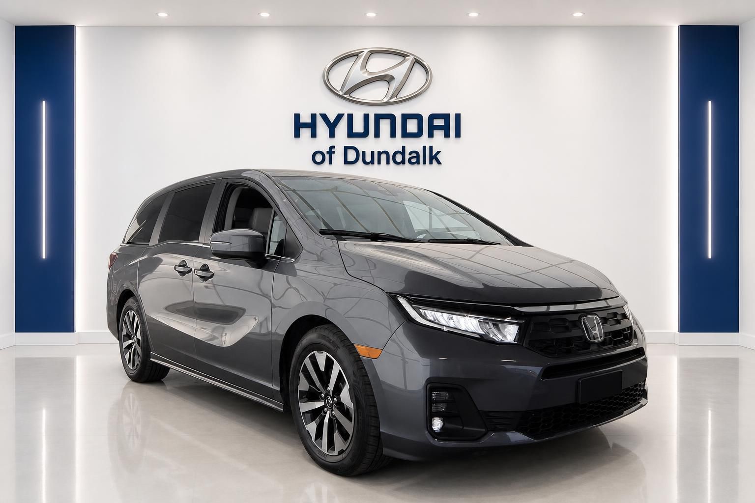 Gray 2025 Honda Odyssey Minivan Front-Wheel Drive Automatic