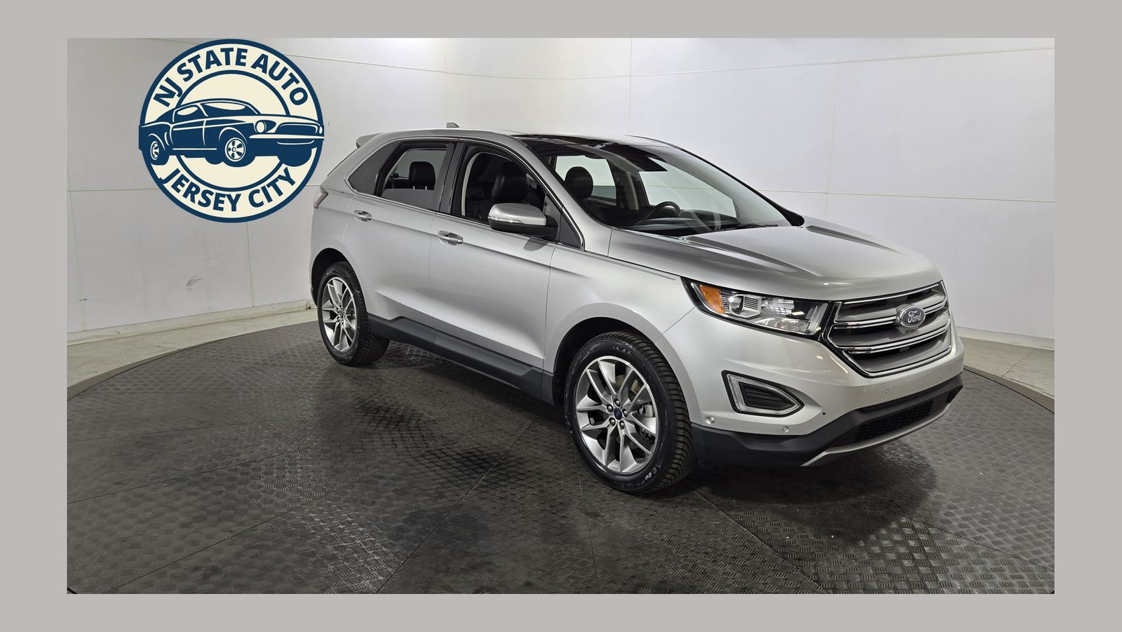 Ingot Silver 2018 Ford Edge SUV / Crossover All-Wheel Drive 6-Speed Automatic