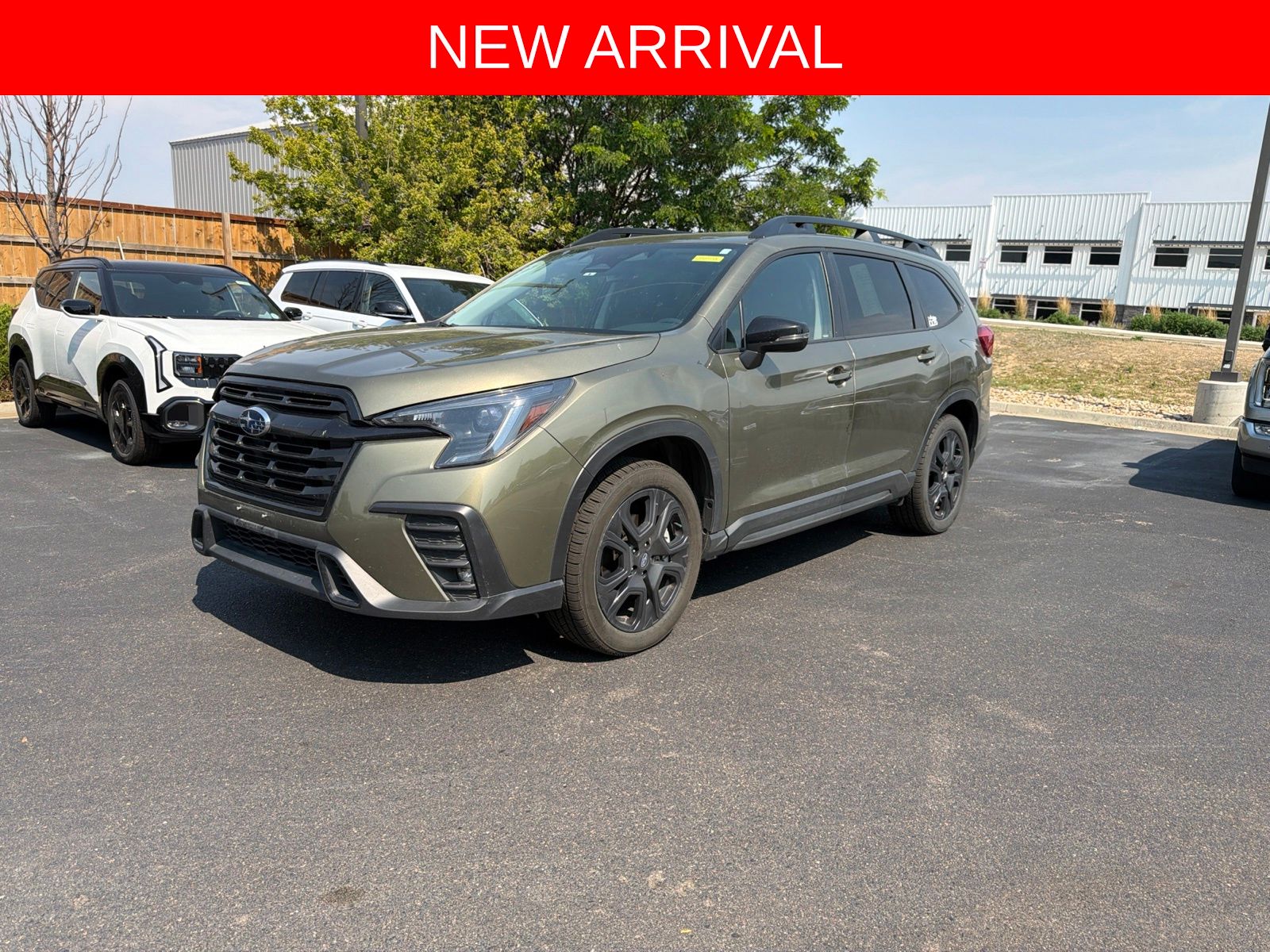 Autumn Green Metallic 2023 Subaru Ascent SUV / Crossover All-Wheel Drive Continuously Variable Transmission