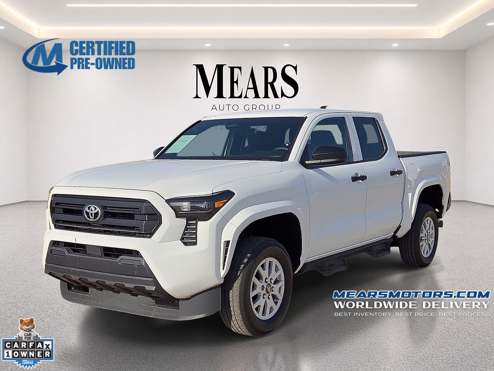 Ice Cap 2025 Toyota Tacoma Pickup Truck Four-Wheel Drive 8-Speed Automatic
