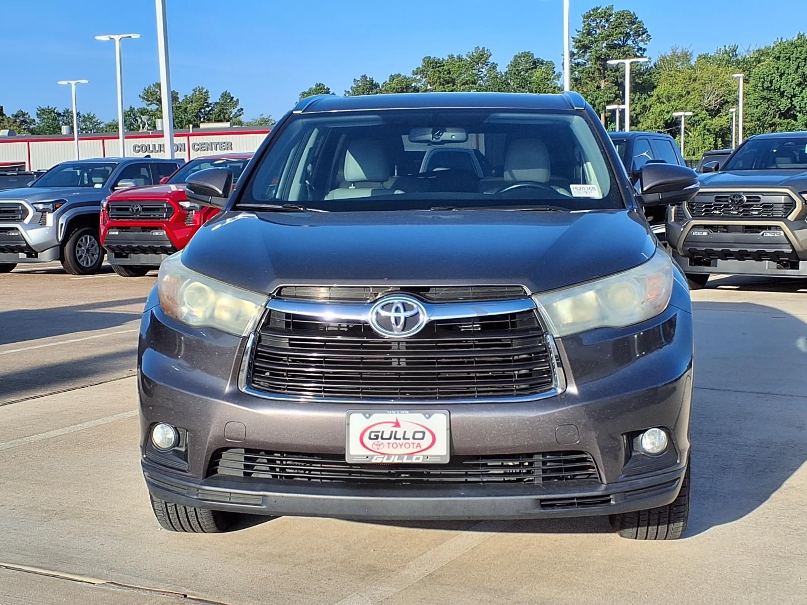 2015 Toyota Highlander XLE V6 Gray at DeMontrond Mazda
