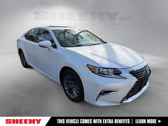 Eminent White Pearl 2018 Lexus ES 350 FWD Sedan Front-Wheel Drive 6-Speed Automatic