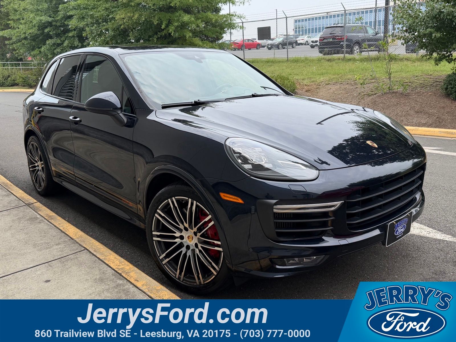 Moonlight Blue Metallic 2018 Porsche Cayenne SUV / Crossover All-Wheel Drive 8-Speed Automatic