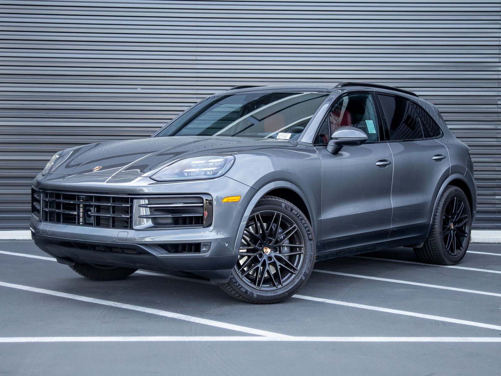 Gray (Quartzite Grey Metallic) 2026 Porsche Cayenne AWD SUV / Crossover All-Wheel Drive 8-Speed Automatic