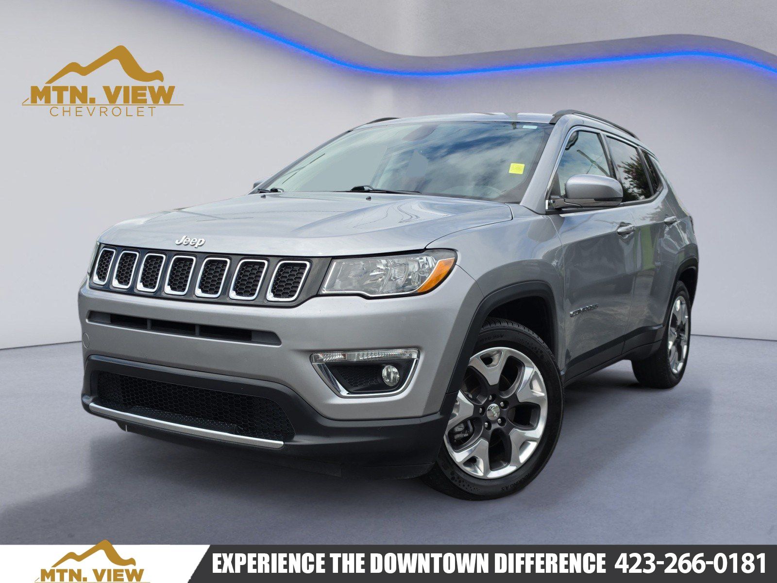 Billet Silver Metallic Clearcoat 2019 Jeep Compass SUV / Crossover Front-Wheel Drive 6-Speed Automatic