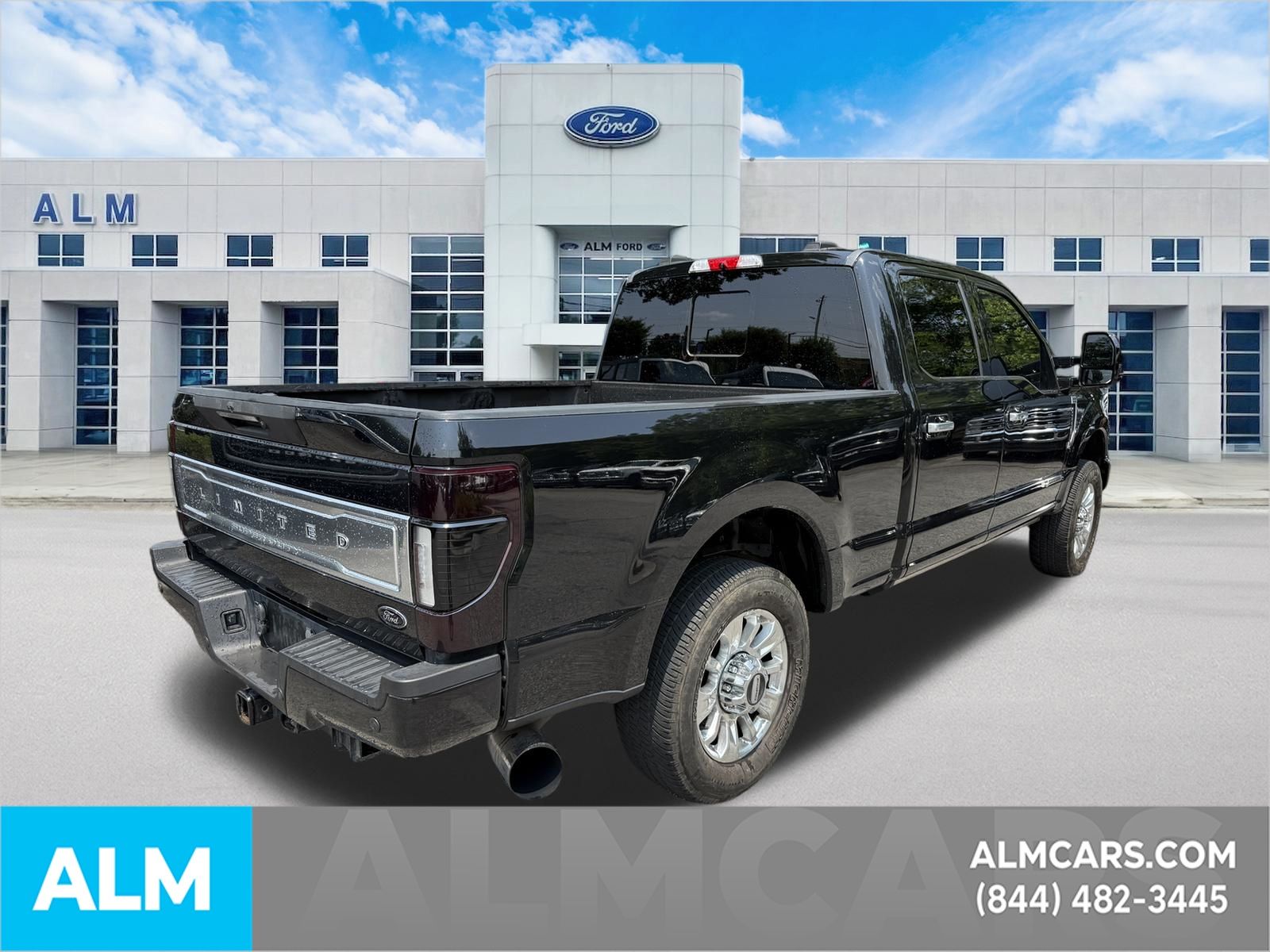 Used 2020 Agate Black Metallic Ford Limited image 8